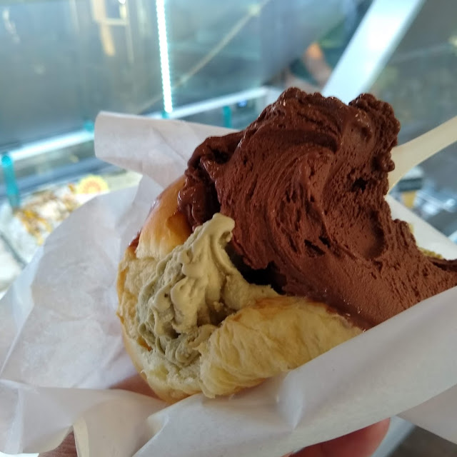 Ice Cream in a Brioche