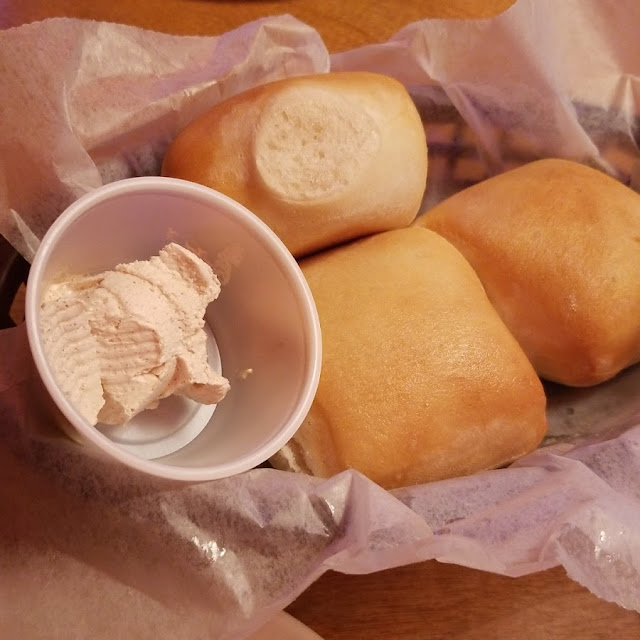 Fresh Baked Bread Rolls with Butter