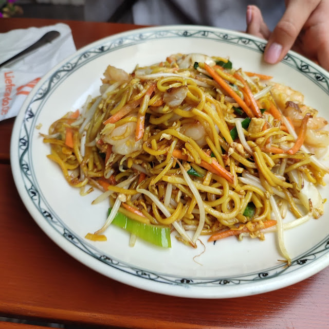 Fried Noodles with Shrimp