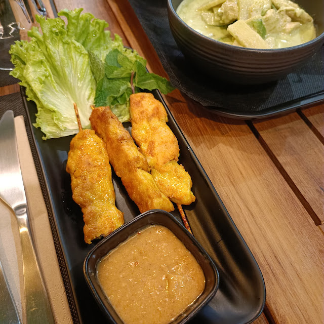 Brochette Poulet Satay