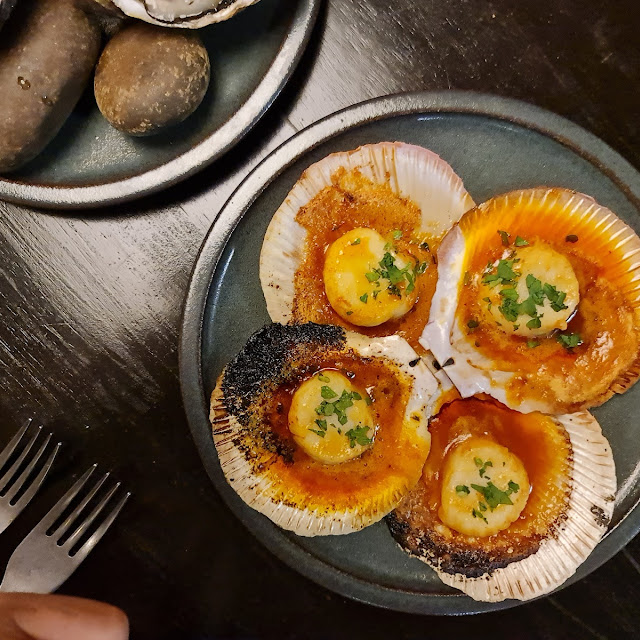 Half Shell Scallop