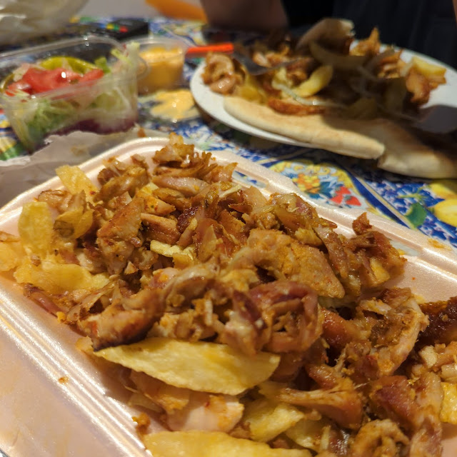 Chicken Doner and Chips
