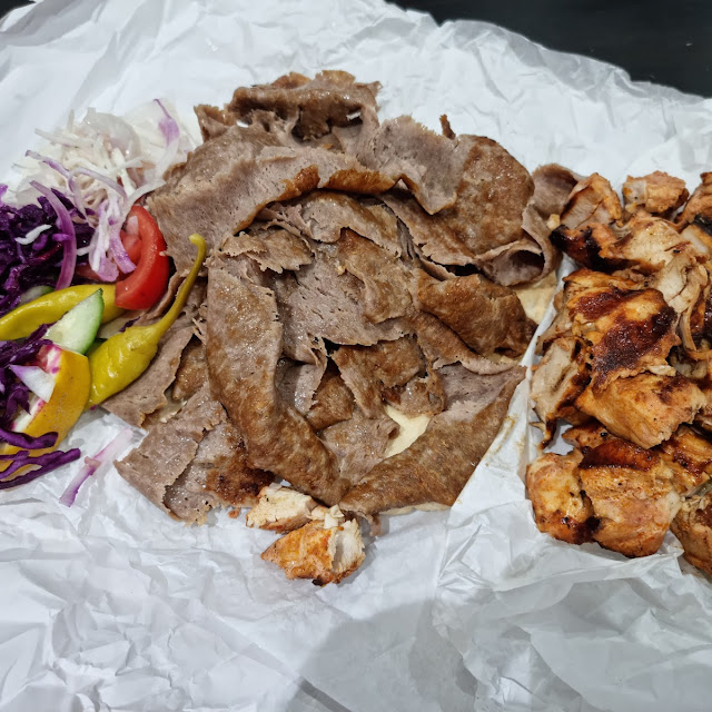 Lamb Donner & Chicken Shish Kebab