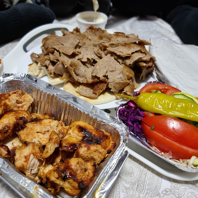 Lamb and Chicken Shish Kebab