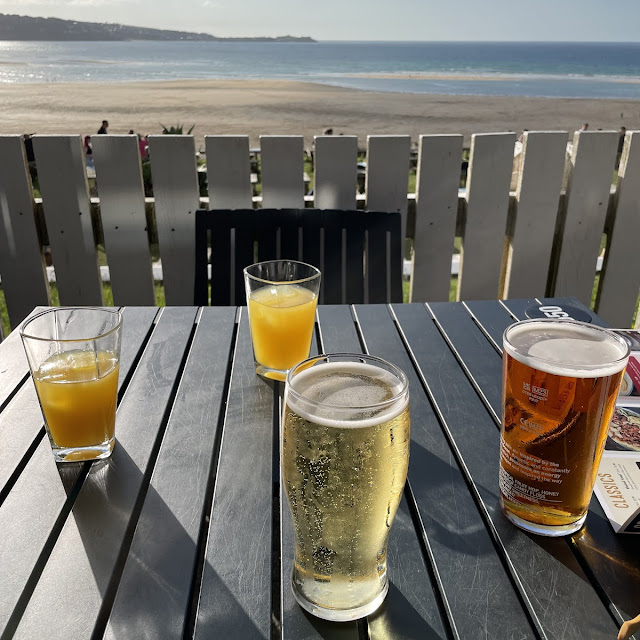 Cider Beer and Apple Juice
