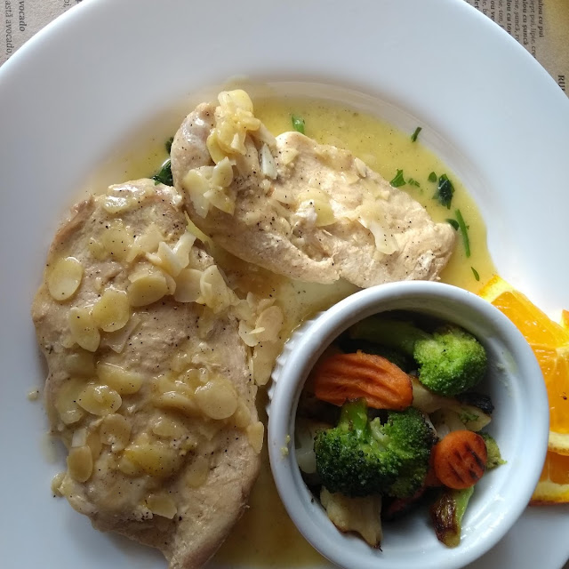 Chicken with Orange and Almonds