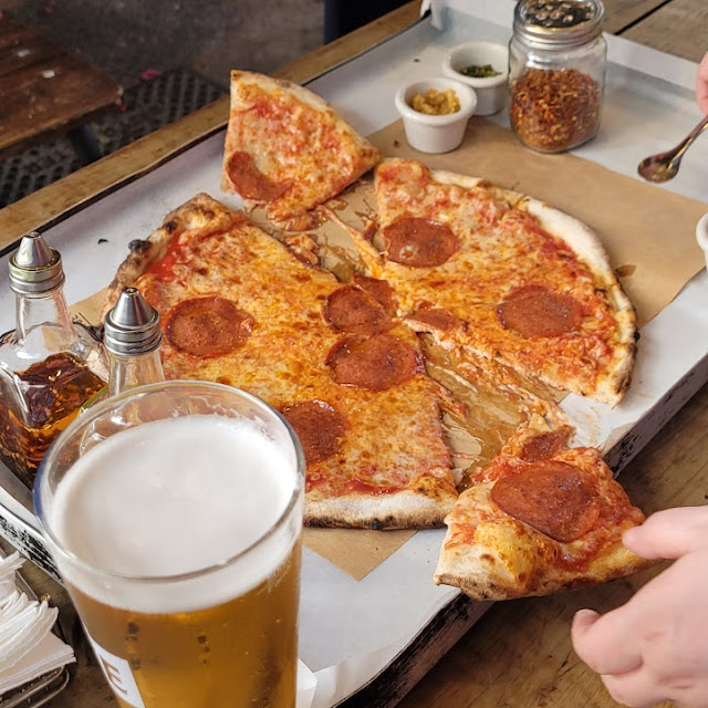 Gigantic Pizzas Landed In