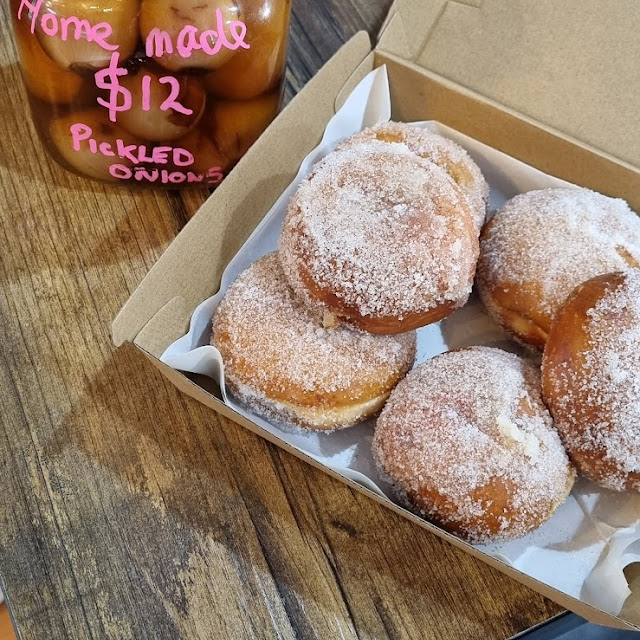 Hot Jam Doughnuts