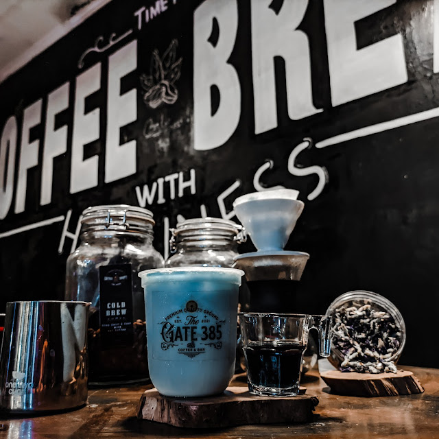 Butterfly Pie Latte