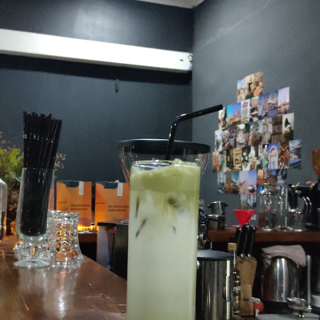 Ice Green Tea Latte