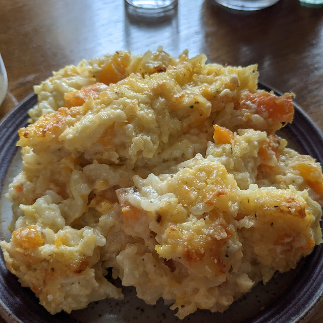 Goats Cheese and Sweet Potato Risotto