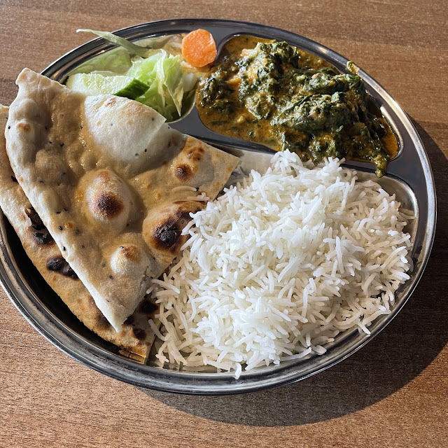 Sag Aloo Lunch