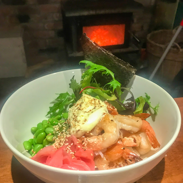 Prawn Kimchi or Tofu Bowl DF