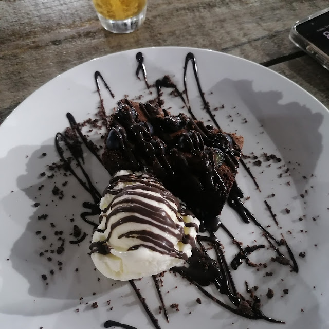 Brownie with Ice Cream
