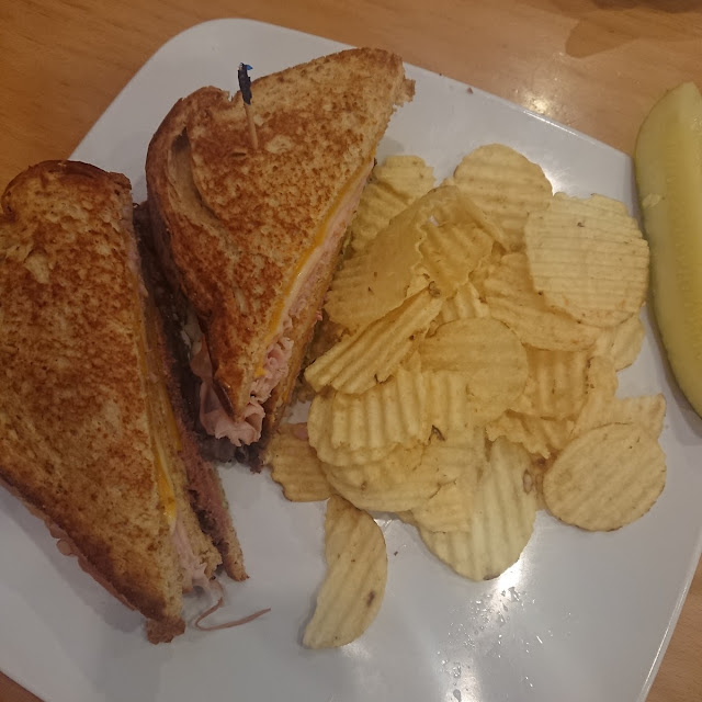Grilled Double Meat and Cheese - Ham