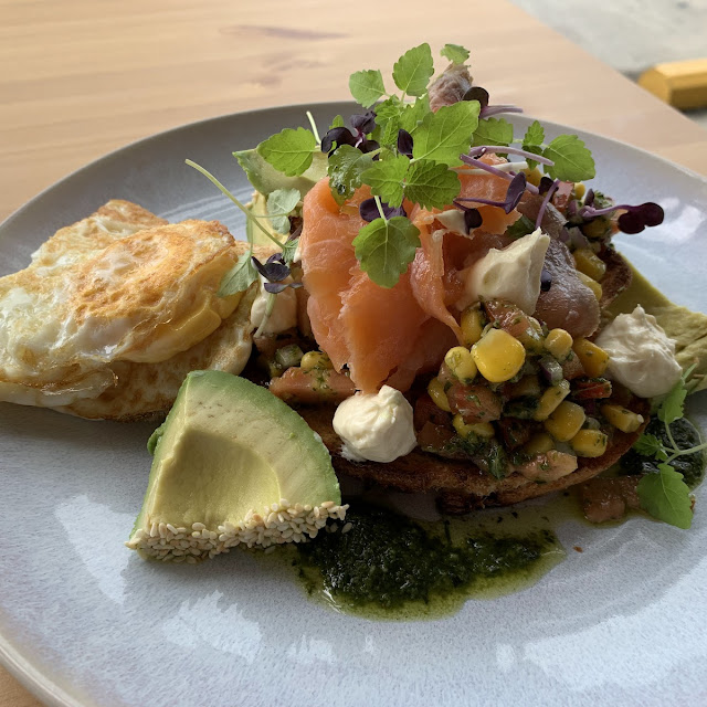Smoked Salmon Bruschetta