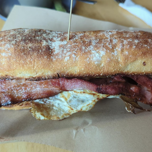 Bacon and Egg Roll