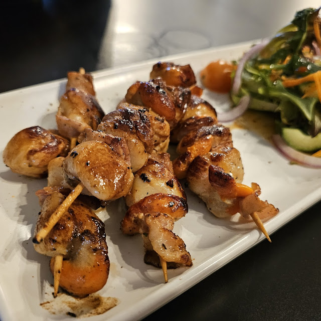 Scallop & Bacon Skewers