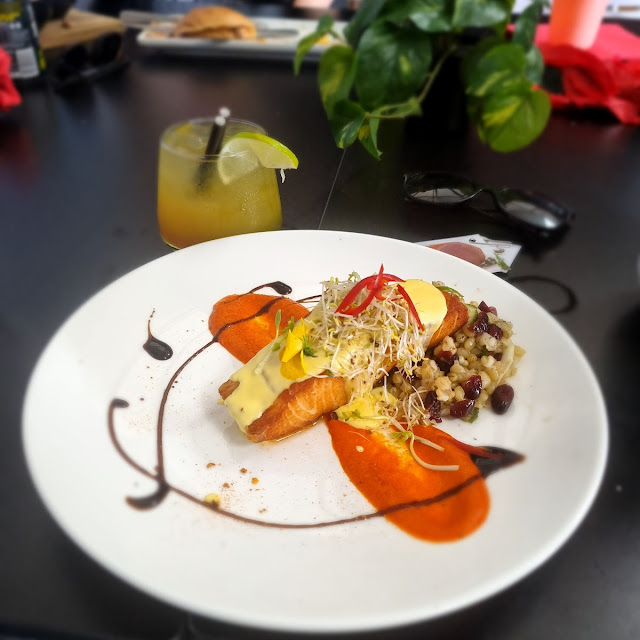Flame Grilled Salmon