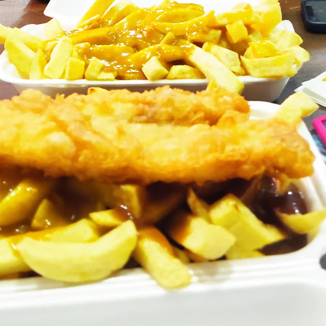 Fish & Chips with Curry