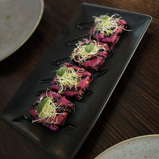 Beetroot Paneer Tikka