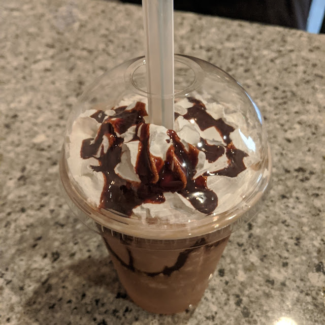 Blackberry Mocha Frappe