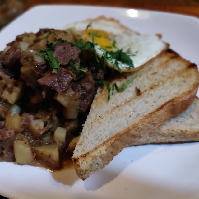Short Rib Hash and Eggs