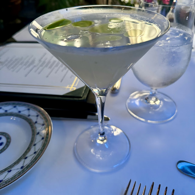 Cucumber Basil Martini
