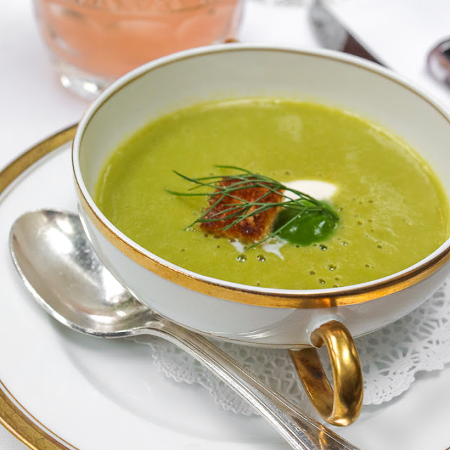 Local Corn and Chanterelle Soup