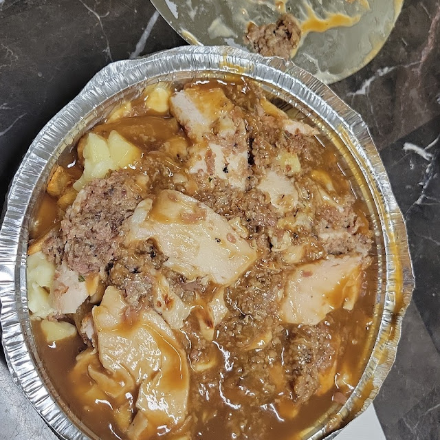 Poutine Club with Chicken and Bacon