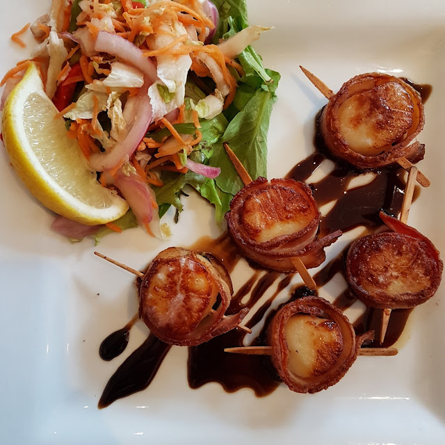 Bacon Wrapped Scallops