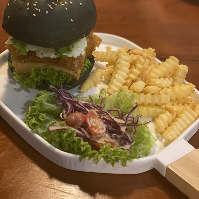 Wasabi Tofu Burger