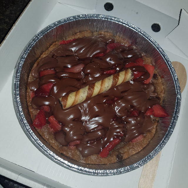 Nutella and Strawberry Cookie Dough