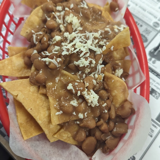 Chips with Beans