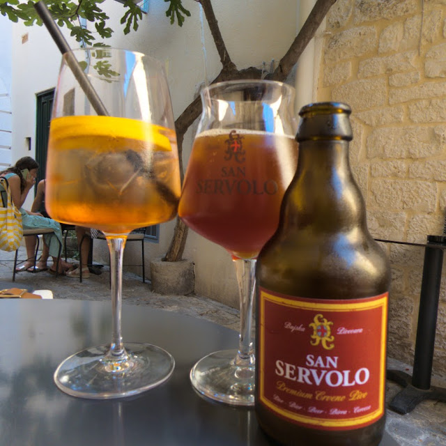 Craft Beer and Aperol Spritz