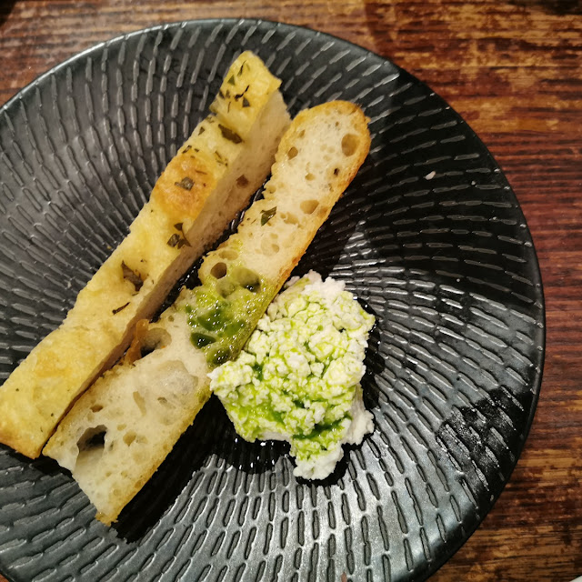 Complimentary Focaccia
