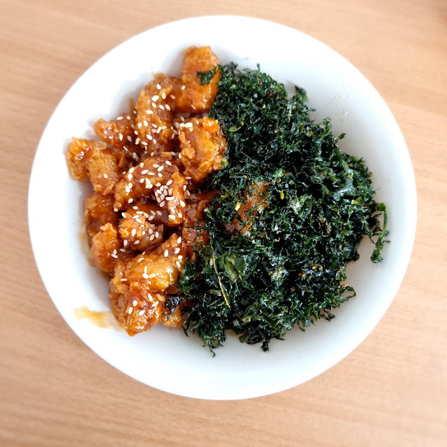 Caramelized Chicken Steam Rice