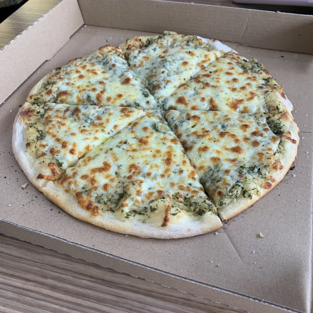 Cheese and Garlic Pizza