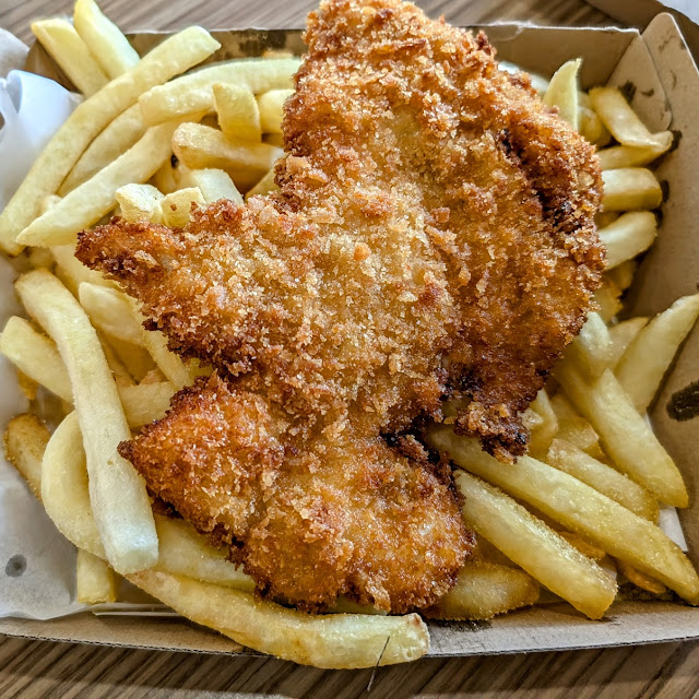 Chicken Schnitzel N Chips