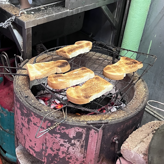 Charcoal Toasted Bread Slices