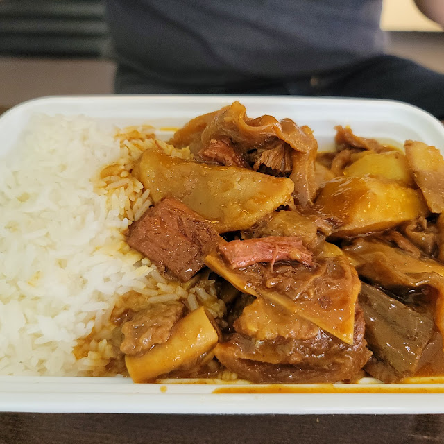 Curry Beef over Rice