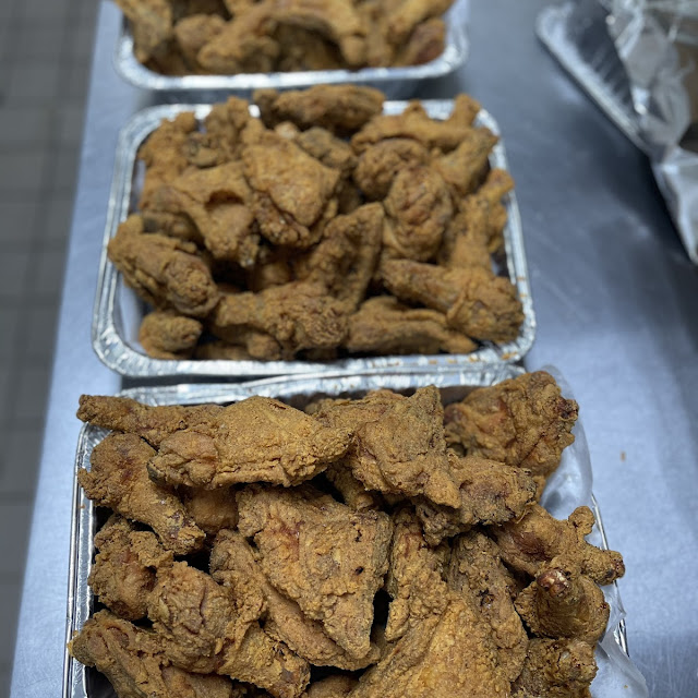 Pan of Chicken Legs& Thighs