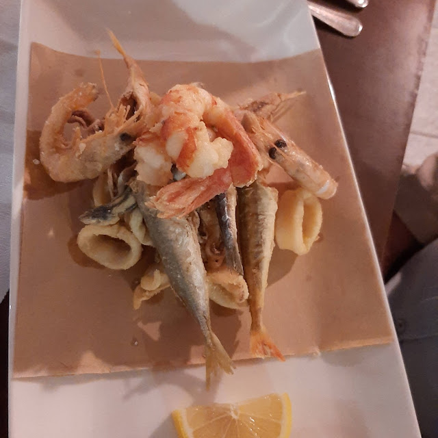 Fritto Di Calamari Gamberi