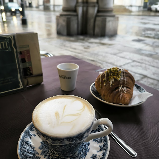 Cappuccino And Pistachio Croissant