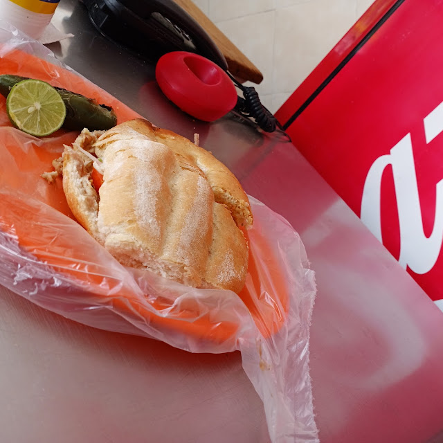 Torta de Carnitas