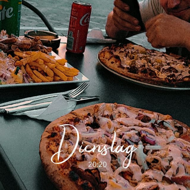 Dönertella Und Verschiedene Pizza