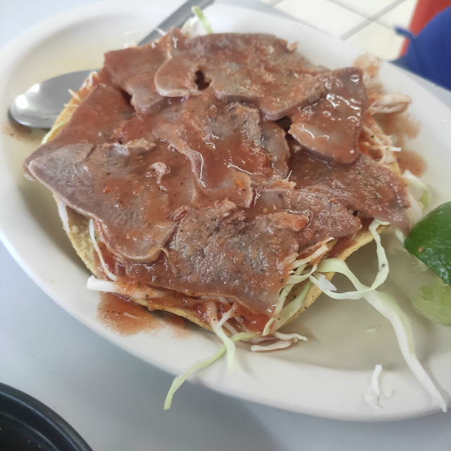 Tostada de Lengua