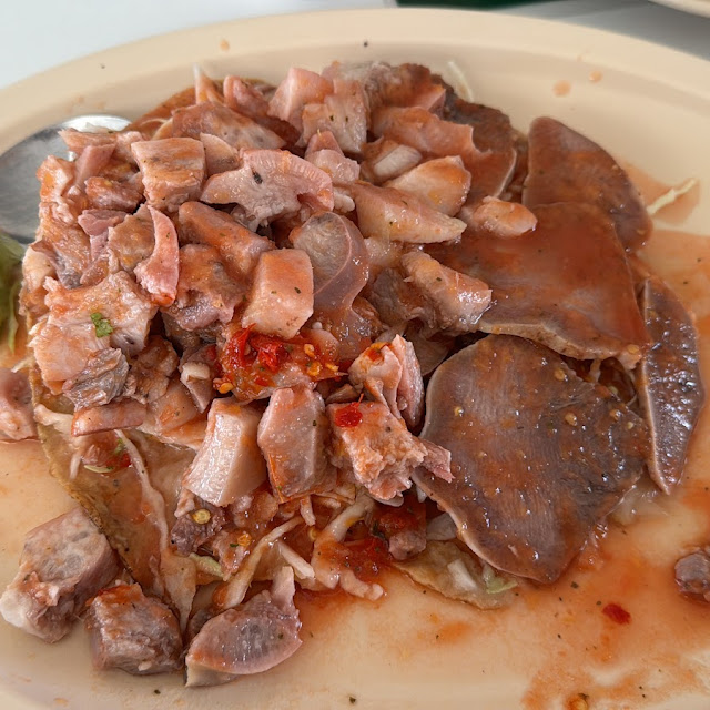 Tostada Mixta de Lengua H Cuerito