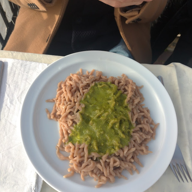 Trofie Di Castagne Al Pesto
