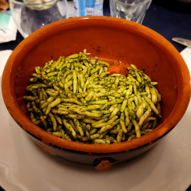 Trofie With Pesto Sauce